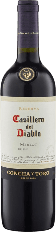 12,95 € Envío gratis | Vino tinto Concha y Toro Casillero del Diablo I.G. Valle de Rapel