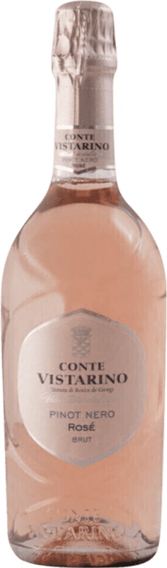 Envío gratis | Espumoso rosado Conte Vistarino Spumante Rosé Brut I.G.T. Veneto Veneto Italia 75 cl