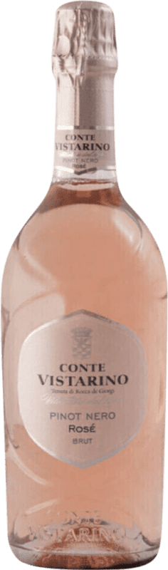 18,95 € Kostenloser Versand | Rosé Sekt Conte Vistarino Spumante Rosé Brut I.G.T. Veneto