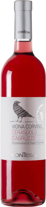 8,95 € Spedizione Gratuita | Vino bianco Contesa di Rocco Pasetti D.O.C. Cerasuolo d'Abruzzo