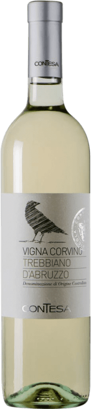12,95 € Бесплатная доставка | Белое вино Contesa di Rocco Pasetti Linea Vigna Corvina D.O.C. Trebbiano d'Abruzzo