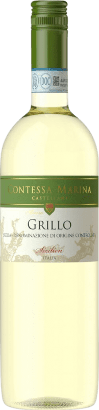 5,95 € 免费送货 | 白酒 Contessa Marina Castellani D.O.C. Sicilia