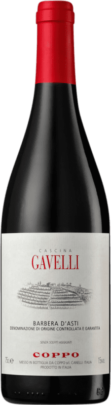 14,95 € | Красное вино Coppo Cascina Gavelli D.O.C. Barbera d'Asti Пьемонте Италия Barbera — Барбера 75 cl