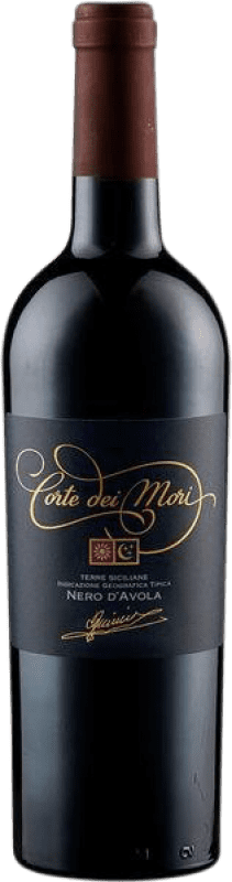 18,95 € Envio grátis | Vinho tinto Corte dei Mori Etichetta Blu I.G.T. Terre Siciliane