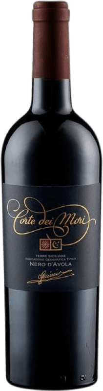 Spedizione Gratuita | Vino rosso Corte dei Mori Etichetta Blu I.G.T. Terre Siciliane Sicilia Italia Nero d'Avola 75 cl