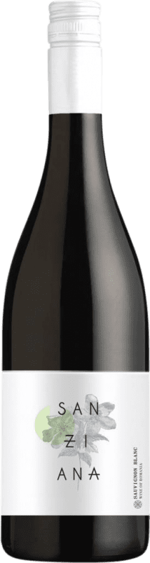 Free Shipping | White wine Cramele Recas Sanziana Romania Sauvignon White 75 cl