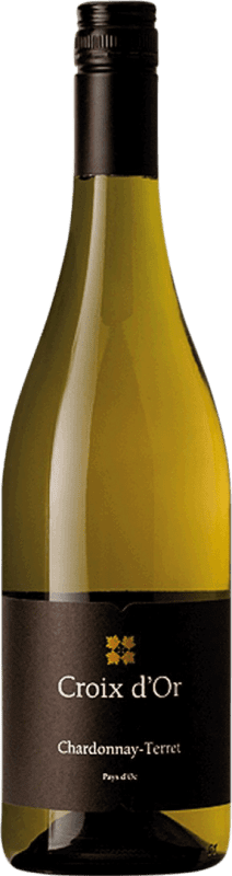 Spedizione Gratuita | Vino bianco Croix d'Or I.G.P. Vin de Pays d'Oc bordò Francia Chardonnay 75 cl