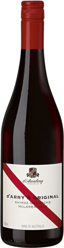 12,95 € Envío gratis | Vino Tinto D'Arenberg d'Arry's Shiraz Grenache Original I.G. McLaren Vale