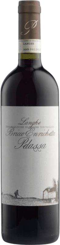 Бесплатная доставка | Красное вино Daniele Pelassa Corte Enrichetta D.O.C. Langhe Пьемонте Италия Nebbiolo — Неббиоло, Barbera — Барбера 75 cl