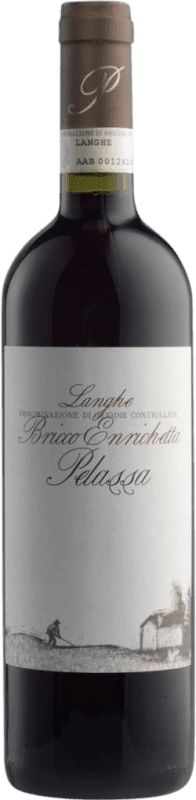 Free Shipping | Red wine Daniele Pelassa Corte Enrichetta D.O.C. Langhe Piemonte Italy Nebbiolo, Barbera 75 cl