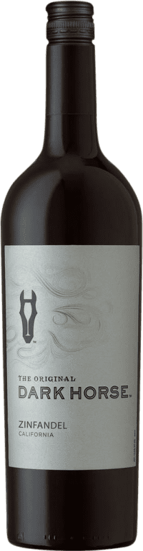 Envio grátis | Vinho tinto Dark Horse W.O. Western Cape Western Cape South Coast África do Sul Zinfandel 75 cl