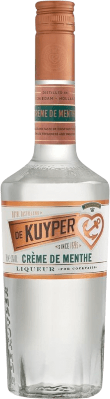 Envío gratis | Crema de Licor De Kuyper Crème de Menthe Países Bajos 70 cl