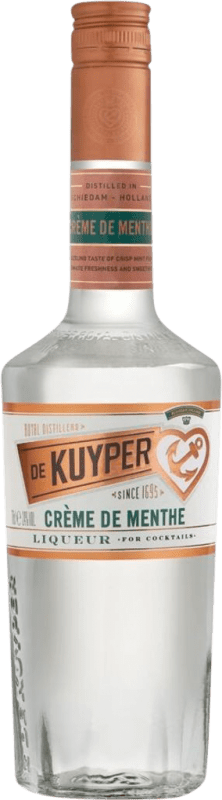 15,95 € Envío gratis | Crema de Licor De Kuyper White — Blanco Menthe — Menta