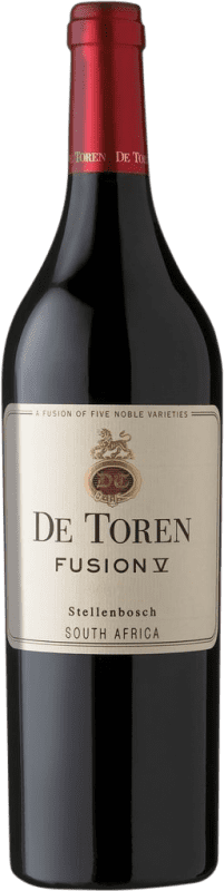 Kostenloser Versand | Rotwein De Toren Fusion V I.G. Stellenbosch Stellenbosch Südafrika Merlot, Cabernet Sauvignon, Cabernet Franc, Malbec, Petit Verdot Magnumflasche 1,5 L