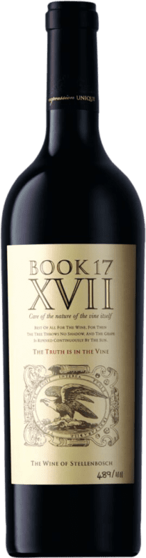 Бесплатная доставка | Красное вино De Toren Book 17 I.G. Stellenbosch Стелленбош Южная Африка Cabernet Sauvignon — Каберне Совиньон, Cabernet Franc — Каберне Фран, Malbec — Мальбек 75 cl