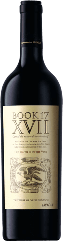 Envio grátis | Vinho tinto De Toren Book 17 I.G. Stellenbosch Stellenbosch África do Sul Cabernet Sauvignon, Cabernet Franc, Malbec 75 cl