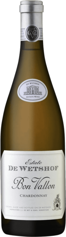 Бесплатная доставка | Белое вино De Wetshof Bon Vallon I.G. Robertson Южная Африка Chardonnay — Шардоне 75 cl