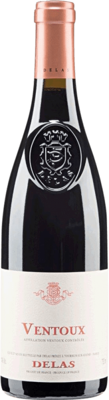 免费送货 | 红酒 Delas Frères A.O.C. Côtes du Ventoux 罗纳 法国 Grenache, Nebbiolo 75 cl