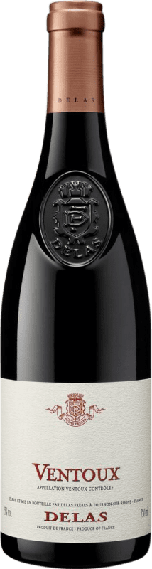 13,95 € | 红酒 Delas Frères A.O.C. Côtes du Ventoux 罗纳 法国 Grenache, Nebbiolo 75 cl