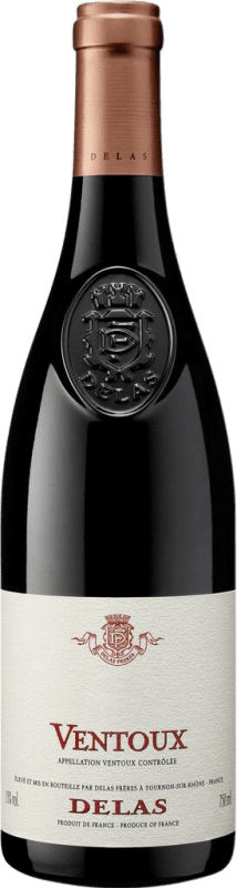 11,95 € Envoi gratuit | Vin Rouge Delas Frères A.O.C. Côtes du Ventoux