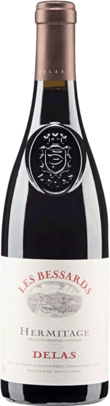 Free Shipping | Red wine Delas Frères Cru Les Bessards A.O.C. Hermitage Rhône France Syrah 75 cl