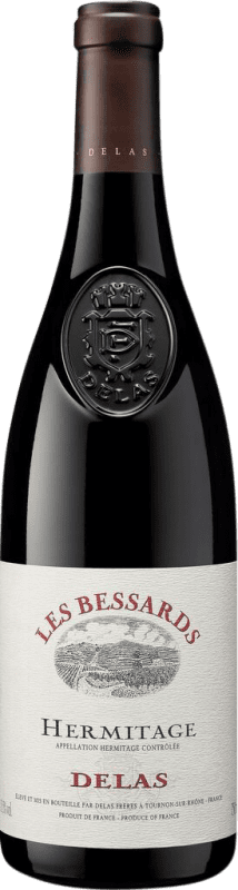 311,95 € Spedizione Gratuita | Vino Rosso Delas Frères Les Bessards Cru A.O.C. Hermitage