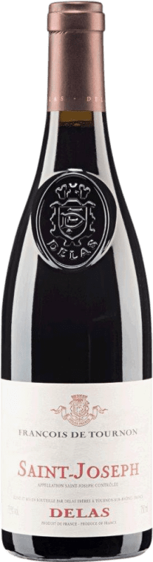 Free Shipping | Red wine Delas Frères François de Tournon A.O.C. Saint-Joseph Rhône France Syrah 75 cl