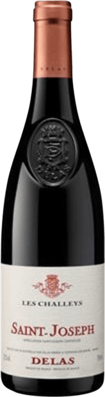 Free Shipping | Red wine Delas Frères Les Challeys A.O.C. Saint-Joseph Rhône France Syrah 75 cl