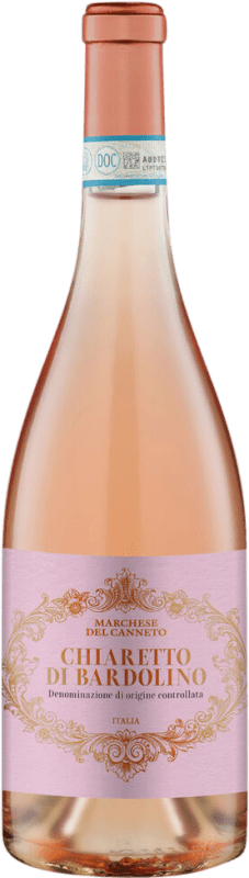 Envio grátis | Vinho rosé Delibori Authentique Chiaretto Rosé D.O.C. Bardolino Itália Nebbiolo, Corvina 75 cl