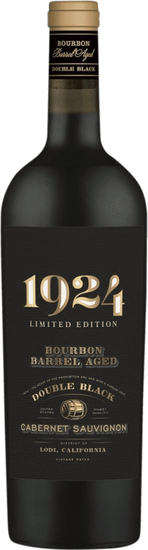 Бесплатная доставка | Красное вино Delicato 1924 Double Black Barrel Aged I.G. California Калифорния Соединенные Штаты Cabernet Sauvignon 75 cl