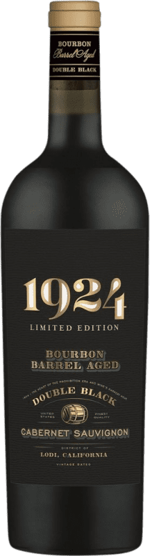 Envío gratis | Vino Tinto Delicato 1924 Double Black — Edición Negra Barrel Aged — Envejecido en Barrica I.G. California California Estados Unidos Cabernet Sauvignon 75 cl