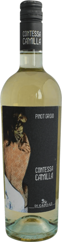 Envoi gratuit | Vin blanc Di Camillo Contessa Camilla D.O.C. Abruzzo Abruzzes Italie Pinot Gris 75 cl