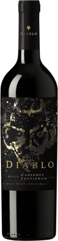 Spedizione Gratuita | Vino Rosso Black — Edizione Nera, Dark — Scuro I.G. Valle del Maule Chile Cabernet Sauvignon, Cabernet Franc 75 cl