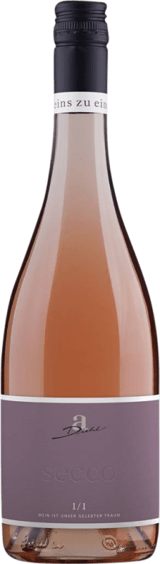 Envio grátis | Espumante Rosé Diehl Eins zu Eins Trocken — Seco Rosé Q.b.A. Pfälz Pfälz Alemanha Pinot Noir 75 cl