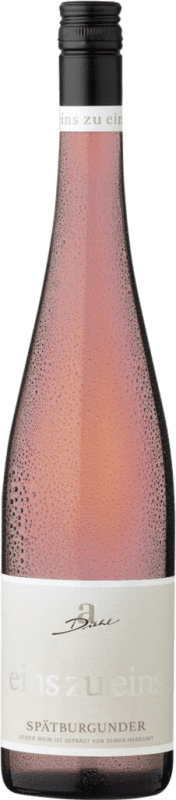 Free Shipping | Rosé wine Diehl Eins zu Eins Rosé Dry Q.b.A. Pfälz Pfälz Germany Pinot Black 75 cl