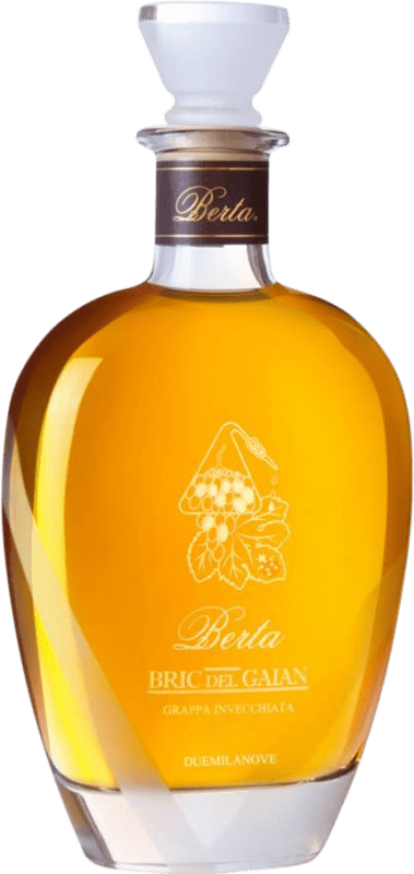 Envio grátis | Aguardente Grappa Berta Bric del Gaian D.O.C. Piedmont Piemonte Itália 70 cl