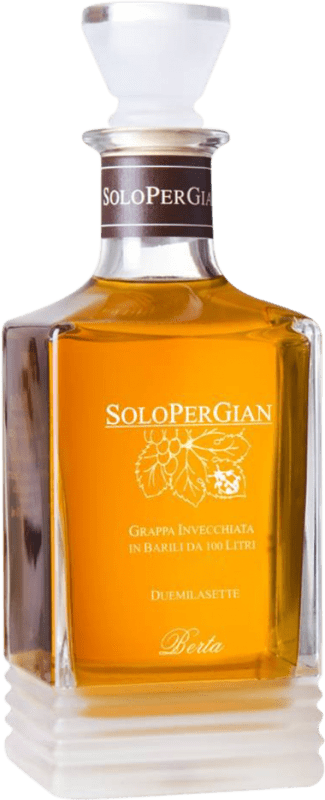 Envoi gratuit | Grappa Berta SoloPerGian D.O.C. Piedmont Piémont Italie 70 cl