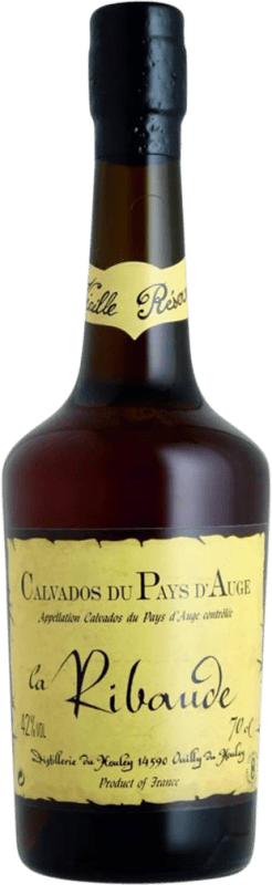 Envio grátis | Calvados Houley La Ribaude Vieille Réserve Reserva I.G.P. Calvados Pays d'Auge França 70 cl