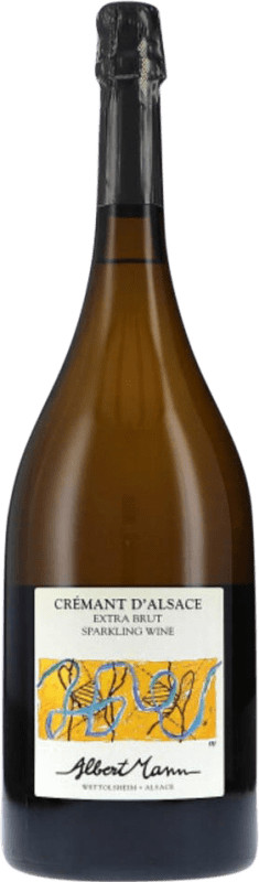 Envio grátis | Espumante Branco Albert Mann Extra Brut — Extra Bruto A.O.C. Crémant d'Alsace Alsácia França Pinot Branco, Pinot Auxerrois Garrafa Magnum 1,5 L
