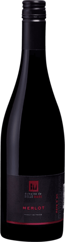 17,95 € Spedizione Gratuita | Vino Rosso Domaine de Belle-Mare I.G.P. Vin de Pays d'Oc