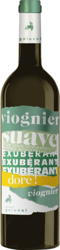 8,95 € | Белое вино Domaine de Galuval A.O.C. Côtes du Rhône Рона Франция Viognier — Вионье 75 cl