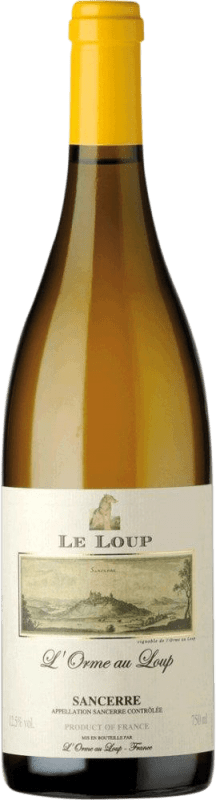 Бесплатная доставка | Белое вино Domaine de la Poussie Le Loup Blanc A.O.C. Sancerre Луара Франция Sauvignon White 75 cl