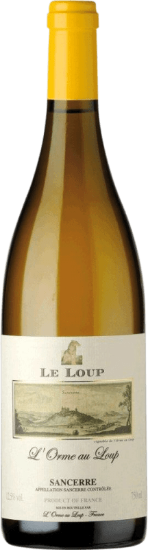 Envío gratis | Vino blanco Domaine de la Poussie Blanc le Loup A.O.C. Sancerre Loire Francia Sauvignon Blanca Media Botella 37 cl