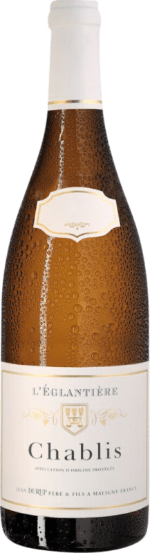 34,95 € Envío gratis | Vino blanco Domaine de l'Églantière Jean Durup A.O.C. Chablis