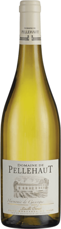 Spedizione Gratuita | Vino bianco Domaine de Pellehaut Béraut Harmonie Blanc I.G.P. Vin de Pays Côtes de Gascogne Francia Nebbiolo, Chardonnay, Sauvignon, Colombard 75 cl