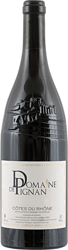 34,95 € Envío gratis | Vino tinto Domaine de Pignan A.O.C. Côtes du Rhône