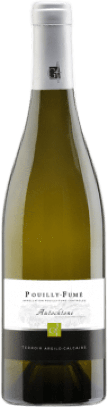 Бесплатная доставка | Белое вино Gérard Fiou A.O.C. Pouilly-Fumé Луара Франция Sauvignon White 75 cl