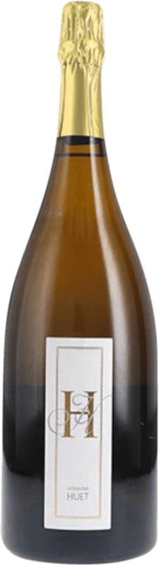 Envoi gratuit | Vin Mousseux Blanc Domaine Huet Pétillant Brut A.O.C. Vouvray Loire France Chenin Blanc Bouteille Magnum 1,5 L