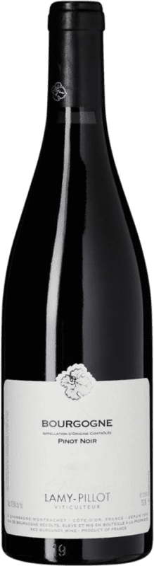 Бесплатная доставка | Красное вино Lamy Pillot A.O.C. Bourgogne Бургундия Франция Pinot Black 75 cl