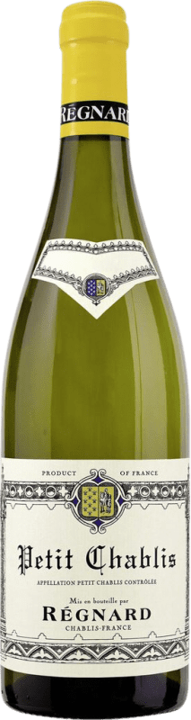 Free Shipping | White Wine Régnard A.O.C. Petit-Chablis Burgundy France Chardonnay 75 cl